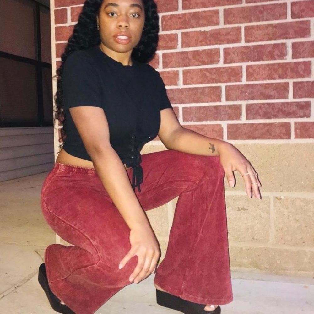 BeBe platform slide sandals